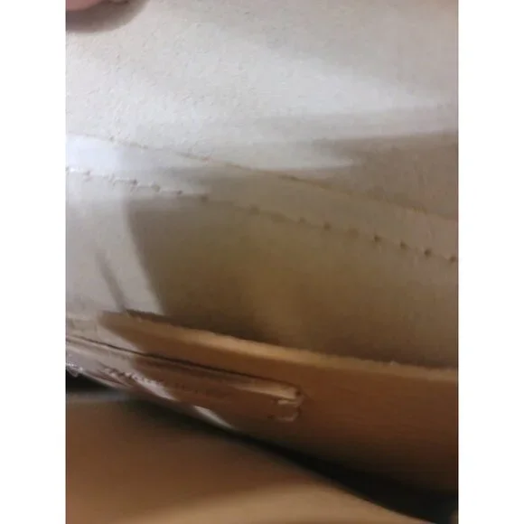 Madewell The Chain Leather Crossbody Bag Color LINEN style G8082 - Picture 5 of 7